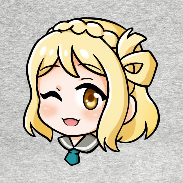 Aqours chibi - Mari by koomalaama